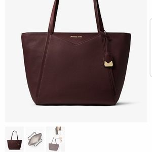 Michael Kors Whitney Large Leather Tote Bag